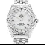 Breitling Wings Automatic A10350 Automatic White Baton Dial 1:1 Super Clone
