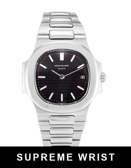 Patek Philippe Nautilus 4700/1 Quartz Black Baton Dial 1:1 Super Clone