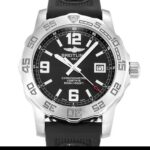 Breitling Colt A74387 Automatic Black Quarter Arabic Dial 1:1 Super Clone