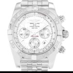 Breitling Chronomat 44 AB0110 Quartz Silver Baton Dial 1:1 Super Clone