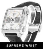 Tag Heuer Monaco CAW211C.FC6241 Quartz Silver Baton Dial 1:1 Super Clone - Image 2