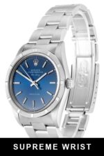 Rolex Air-king 14010M Automatic Blue Baton Dial 1:1 Super Clone - Image 2