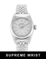 Rolex Lady Oyster Perpetual 67194 Automatic Silver Baton Dial 1:1 Super Clone