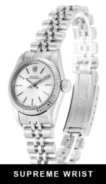 Rolex Lady Oyster Perpetual 67194 Automatic Silver Baton Dial 1:1 Super Clone - Image 2