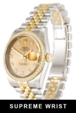 Rolex Datejust 116243 Automatic Champagne Diamond Dial 1:1 Super Clone - Image 2