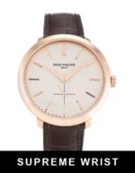 Patek Philippe Calatrava 5123R-001 Manual Silver Baton Dial 1:1 Super Clone