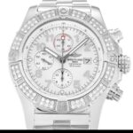 Breitling Super Avenger A13370 Quartz White Arabic Dial 1:1 Super Clone