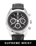 Tag Heuer Carrera CV2113.FC6180 Automatic Black Baton Dial 1:1 Super Clone