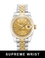 Rolex Datejust Lady 179173 Automatic Champagne Baton Dial 1:1 Super Clone