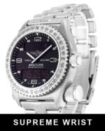 Breitling Emergency E56121 Quartz Multi Function Grey Quarter Arabic Dial 1:1 Super Clone - Image 2