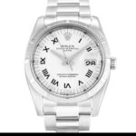 Rolex Oyster Perpetual Date 115210 Automatic White Roman Numeral Dial 1:1 Super Clone