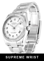 Rolex Oyster Perpetual Date 115210 Automatic White Roman Numeral Dial 1:1 Super Clone - Image 2