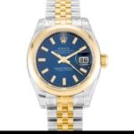 Rolex Datejust Lady 179163 Automatic Blue Baton Dial 1:1 Super Clone