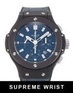 Hublot 44mm 301.CI.5190.GR Quartz Blue Baton Dial 1:1 Super Clone