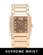 Patek Philippe Twenty-4 4910/11R Quartz Chocolate Diamond Dial 1:1 Super Clone