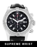 Breitling Super Avenger A13370 Quartz Black Baton Dial 1:1 Super Clone