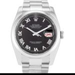 Rolex Datejust 116200 Automatic Black Roman Numeral Dial 1:1 Super Clone