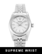Rolex Lady Oyster Perpetual 76094 Automatic Silver Baton Dial 1:1 Super Clone