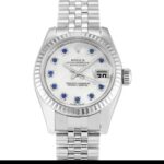 Rolex Datejust Lady 179174 Automatic Mother Of Pearl - White & Sapphire Dial 1:1 Super Clone