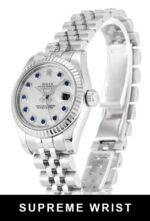 Rolex Datejust Lady 179174 Automatic Mother Of Pearl - White & Sapphire Dial 1:1 Super Clone - Image 2