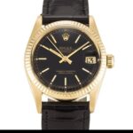 Rolex Mid-size Datejust 6827 Automatic Black Baton Dial 1:1 Super Clone