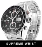 Tag Heuer Carrera CV2A10.BA0796 Automatic Black Dial, Black Sub Dials Dial 1:1 Super Clone - Image 2
