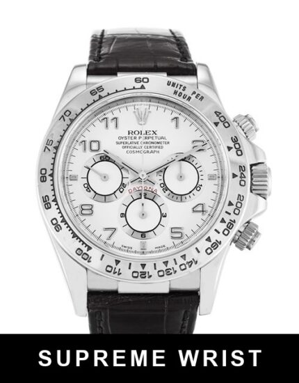 Rolex Daytona 16519 Automatic White Arabic Dial 1:1 Super Clone