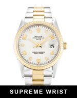 Rolex Oyster Perpetual Date 15223 Automatic White Arabic Dial 1:1 Super Clone