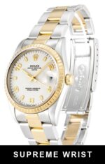 Rolex Oyster Perpetual Date 15223 Automatic White Arabic Dial 1:1 Super Clone - Image 2