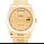 Rolex Day-date 118238 Automatic Champagne Diamond Dial 1:1 Super Clone