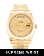Rolex Day-date 118238 Automatic Champagne Diamond Dial 1:1 Super Clone