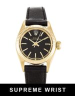Rolex Lady Oyster Perpetual 6718 Automatic Black Baton Dial 1:1 Super Clone