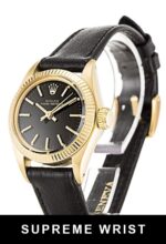 Rolex Lady Oyster Perpetual 6718 Automatic Black Baton Dial 1:1 Super Clone - Image 2