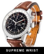 Breitling Navitimer World A24322 Quartz Black Baton Dial 1:1 Super Clone (3) - Image 2