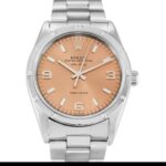 Rolex Air-king 14010M Automatic Salmon Quarter Arabic Dial 1:1 Super Clone