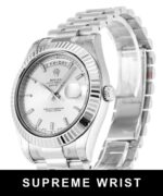 Rolex Day-date Ii 218239 Automatic Silver Baton Dial 1:1 Super Clone - Image 2
