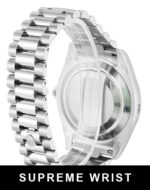 Rolex Day-date Ii 218239 Automatic Silver Baton Dial 1:1 Super Clone - Image 3