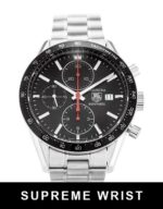 Tag Heuer Carrera CV2014.BA0794 Automatic White Quarter Arabic Dial 1:1 Super Clone