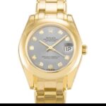 Rolex Pearlmaster 81208 Automatic Silver Diamond Dial 1:1 Super Clone