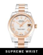 Rolex Mid-size Datejust 178241 Automatic Mother Of Pearl - White Dial 1:1 Super Clone