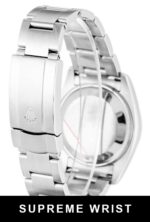 Rolex Air-king 114210 Automatic White Quarter Arabic Dial 1:1 Super Clone - Image 3