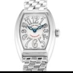 Franck Muller Conquistador 8005 L QZ Quartz Silver Arabic Dial 1:1 Super Clone