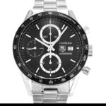 Tag Heuer Carrera CV2010.BA0786 Automatic Black Baton Dial 1:1 Super Clone