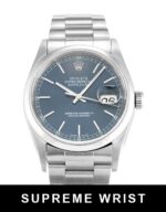 Rolex Datejust 16200 Automatic Blue Baton Dial 1:1 Super Clone
