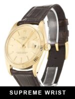 Rolex Oyster Perpetual Date 1503 Automatic Champagne Baton Dial 1:1 Super Clone - Image 2