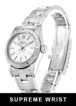 Rolex Lady Oyster Perpetual 76094 Automatic Salmon Quarter Arabic Dial 1:1 Super Clone - Image 2