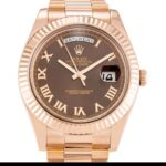 Rolex Day-date Ii 218235 Automatic Chocolate Roman Numeral Dial 1:1 Super Clone