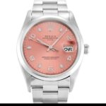 Rolex Oyster Perpetual Date 15200 Automatic Salmon Arabic Dial 1:1 Super Clone