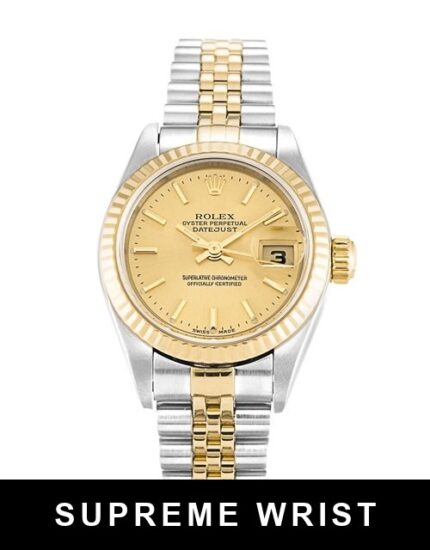 Rolex Datejust Lady 79173 Automatic Champagne Baton Dial 1:1 Super Clone