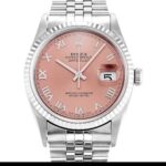 Rolex Datejust 16234 Automatic Pink Roman Numeral Dial 1:1 Super Clone